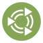 Ubuntu MATE logo.